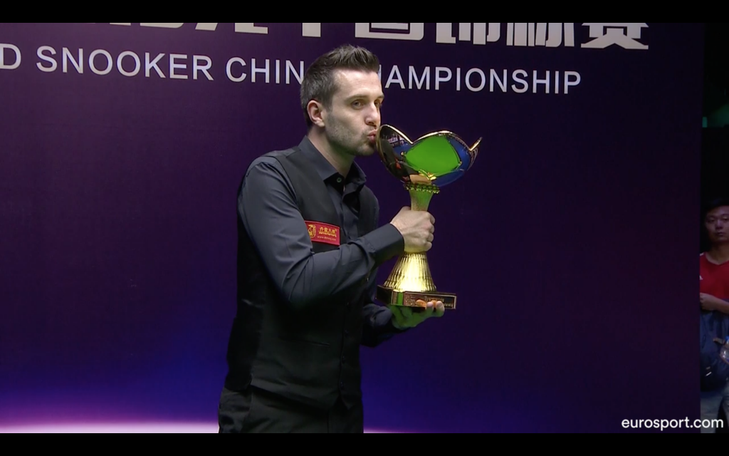 Mark Selby Campeón China Championship 2018 