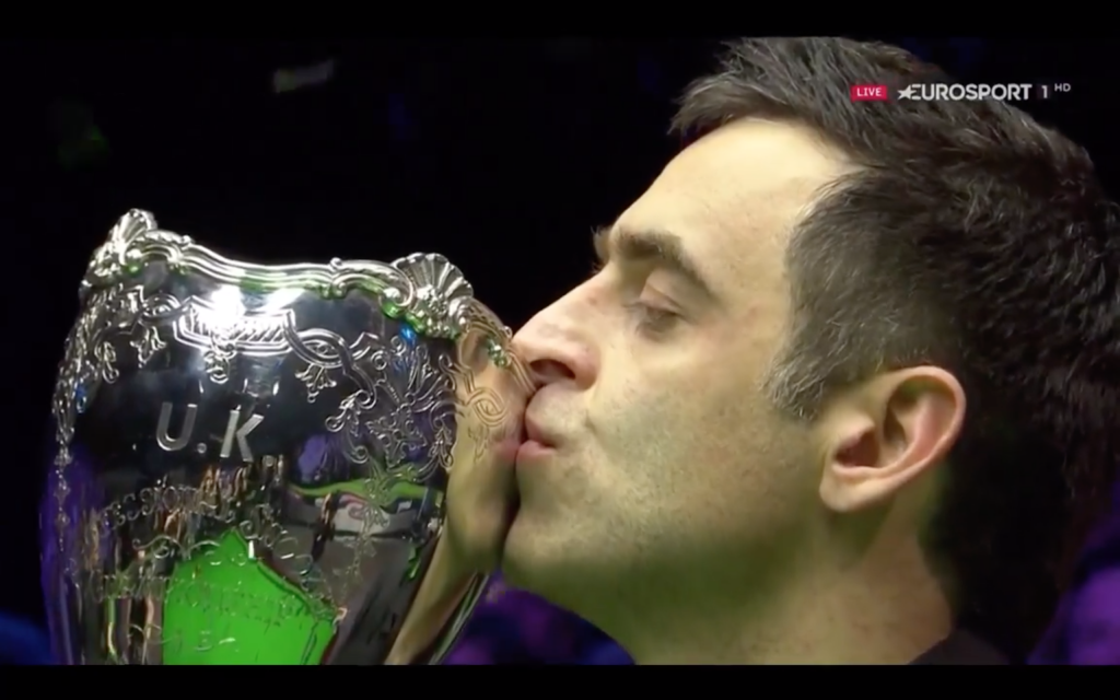 Ronnie O'Sullivan Campeón UK Championship 2018 
