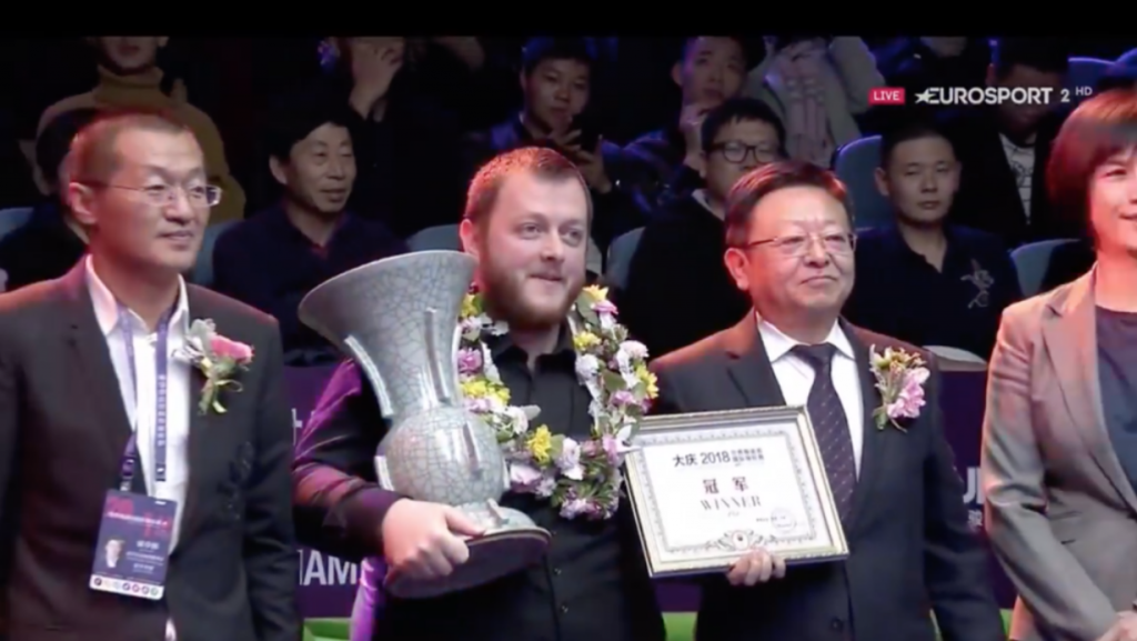 Mark Allen Campeón IC 2018 ชิงแชมป์นานาชาติ 2019 รอบคัดเลือก 