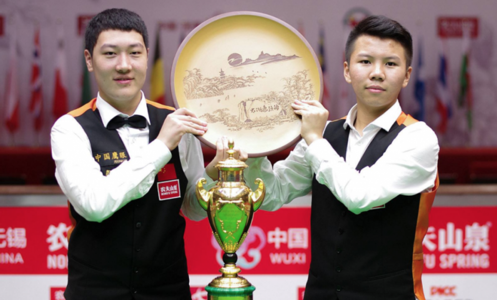 Yan Bingtao - Zhou Yuelong Campeones World Cup 2015
