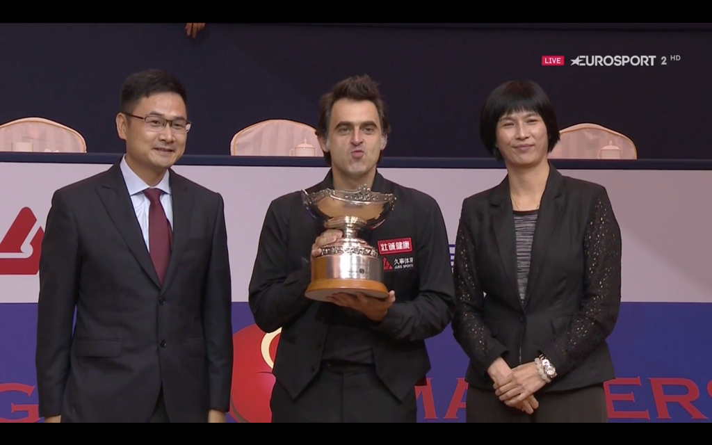 Ronnie O'Sullivan Campeón Shanghai Masters 2019 