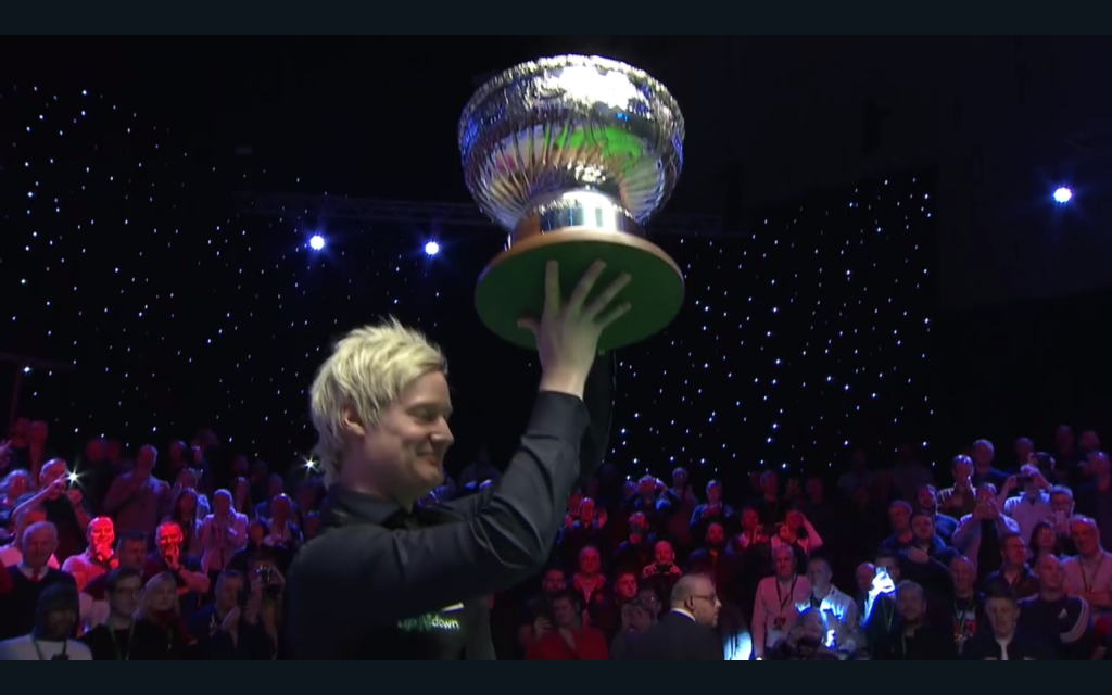 NEIL ROBERTSON CHAMPION OF CHAMPIONS 2019